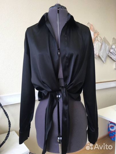 Рубашка шелковая munique