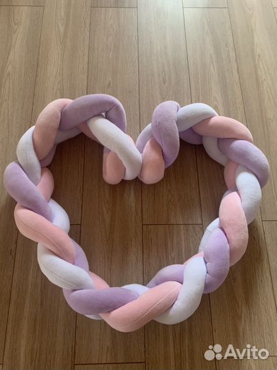 Бортик косичка