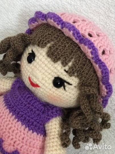 Вязаная кукла