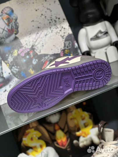 Кроссовки Bape Sta серые