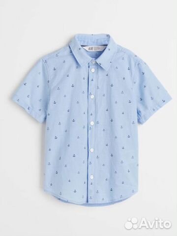 Рубашка H&M 6-12 мес, 80 размер