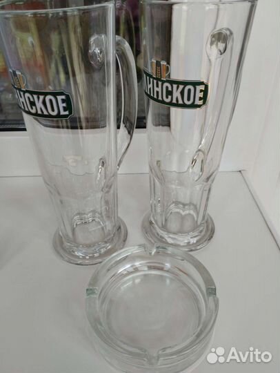 Бокалы, стаканы, кружки новые