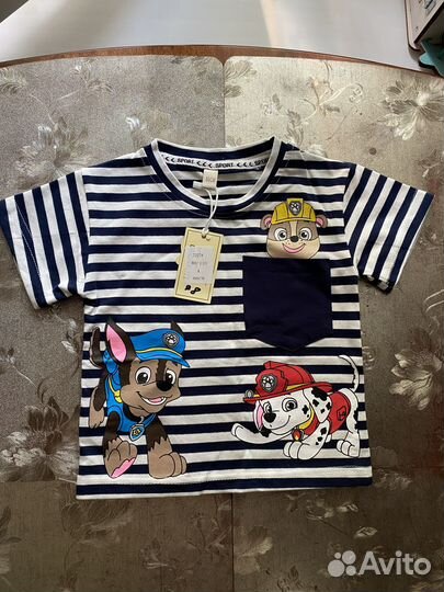 Футболка детская для мальчика размер 86 новая