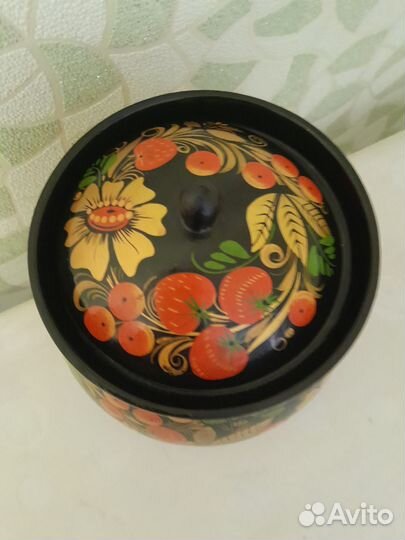 Хохлома бочонок