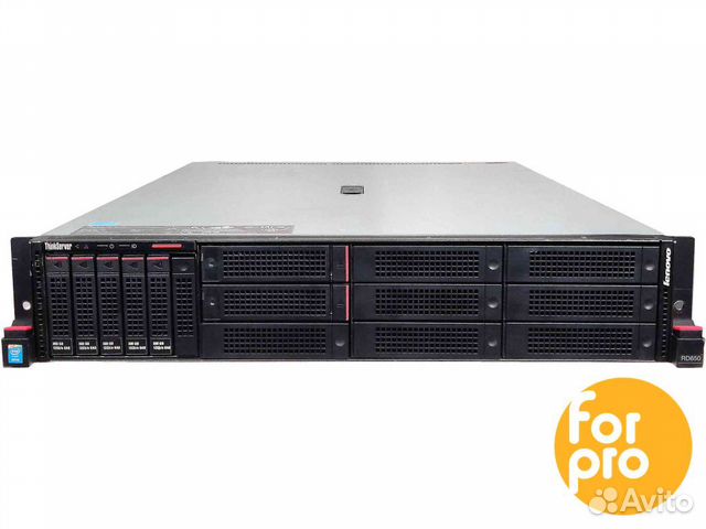 Сервер Lenovo RD650 6SFF 2LFF 2xE5-2643v4 512GB