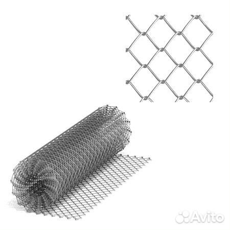 Сетка рабица оцинковка