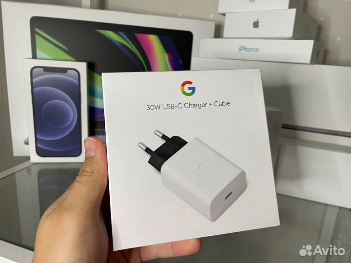 Блок питания Google 30W USB-C Charger + кабель