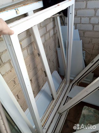 Окна пластиковые бу