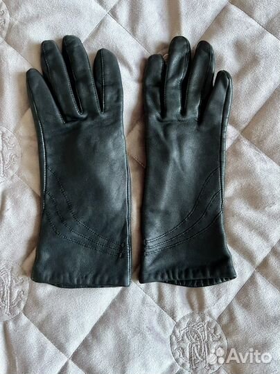Перчатки кожаные р. 7