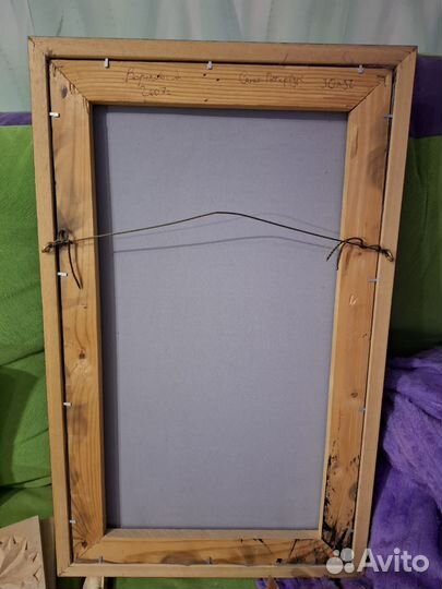 Картина Роза и свеча 30*50