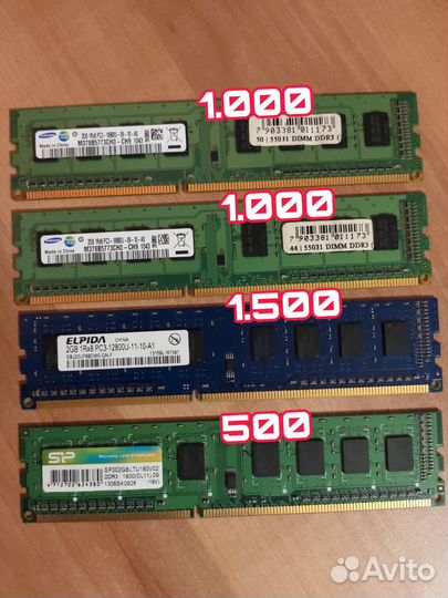 Оперативная память ddr3