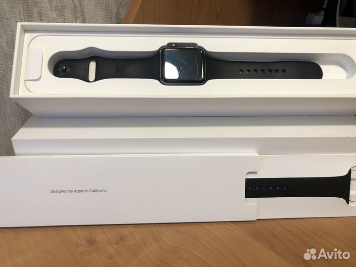 Apple Watch series 3, 42mm, черные