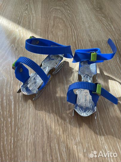 Коньки детские раздвижные двухполозные