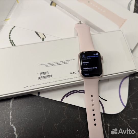 Смарт-Часы Apple Watch 9 41mm Pink