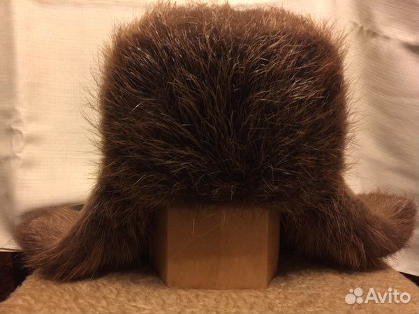 Мужская шапка ушанка полная