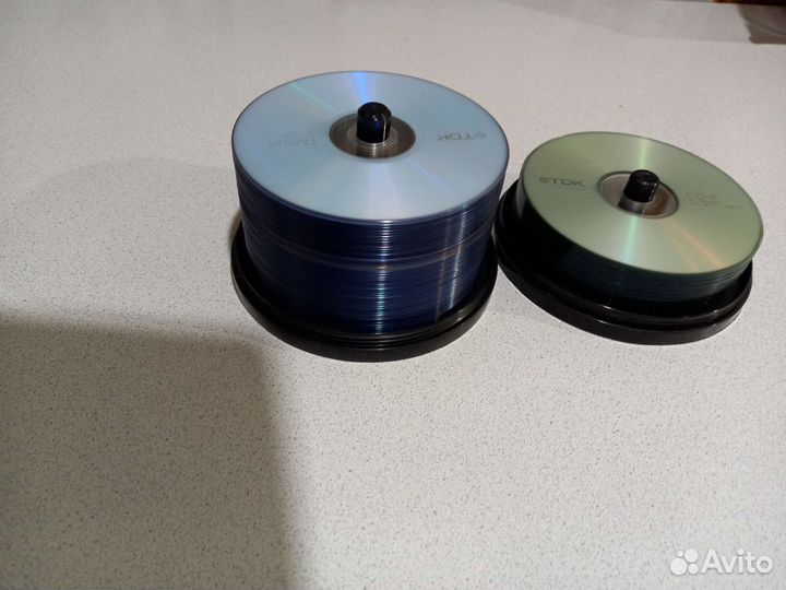 Чистые DVD диски, болванки