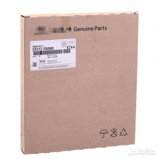 Ремень приводной поликлиновой 6PK1078 hyundai KIA OE