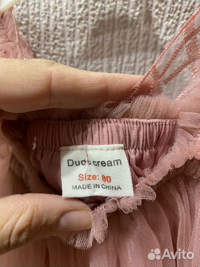 Платье для девочки 80