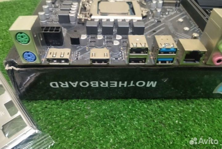 Материнская плата H 510 с процессором i3 10100f