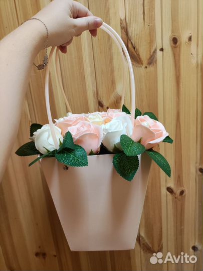 Букет из мыла