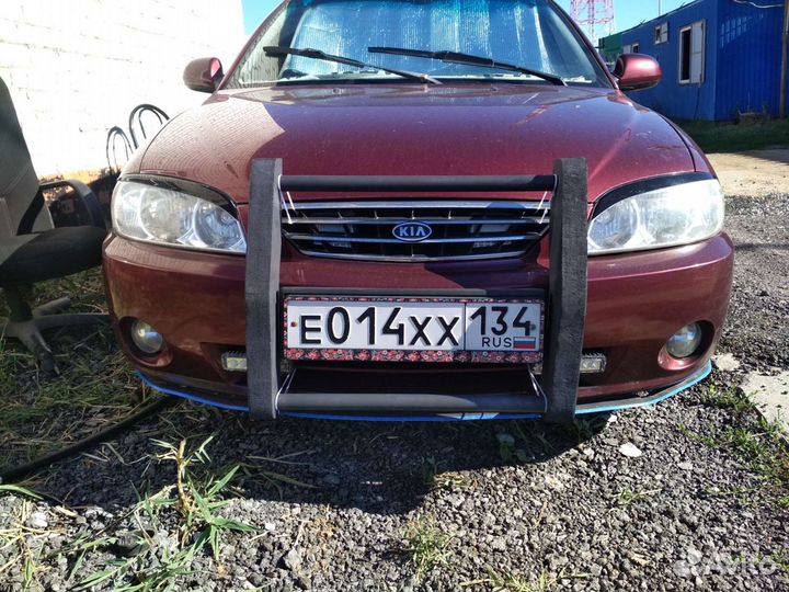 Push кенгурятник kia spectra