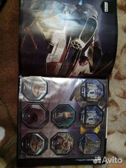 Альбом с фишками звёздные войны