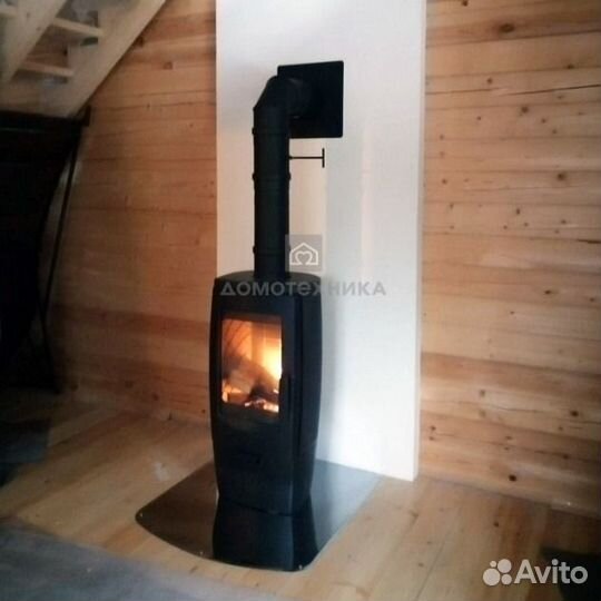 Печь gala черная (Plamen)