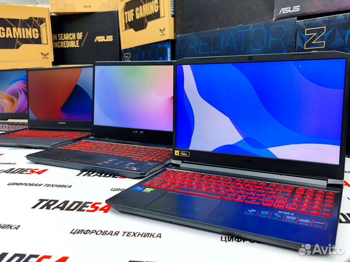 Игровые Ноутбуки на Core i7. Гарантия. Рассрочка