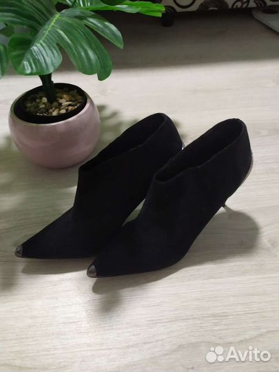 Ботильоны женские 38 размер замша