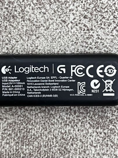 Игровые наушники Logitech G430 профессиональные