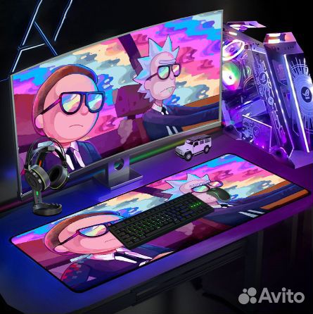 Коврики для мыши 900х400х4 мм игровые разные