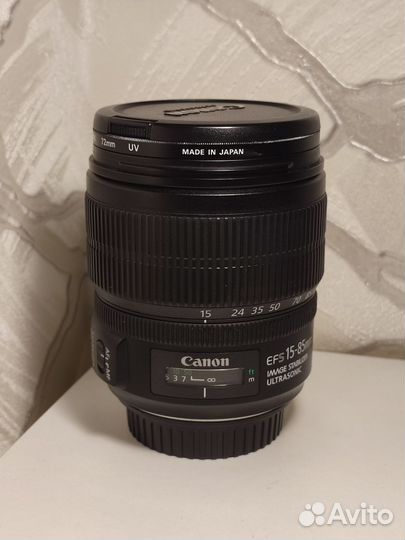 Объектив Canon EF-S 15-85mm f/3.5-5.6 IS USM