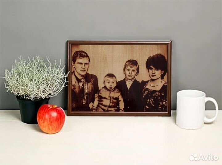 Портрет по фото. Интерьерные Картины на заказ