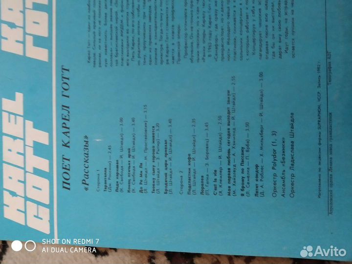 Пластинка. Карел Готт. Идеальная