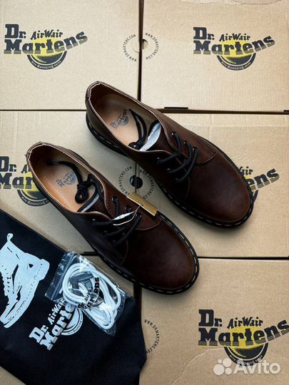 Dr. martens 1461 коричневые