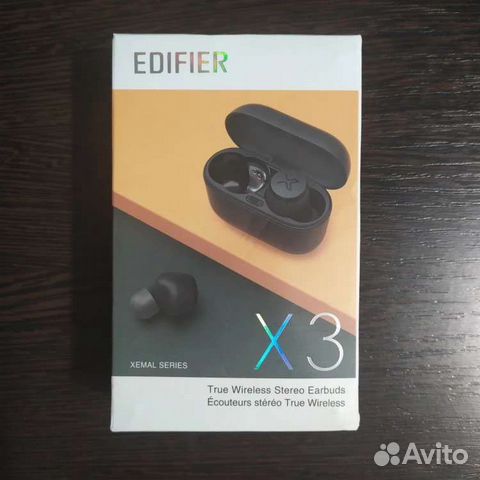 Новые наушники Edifier X3