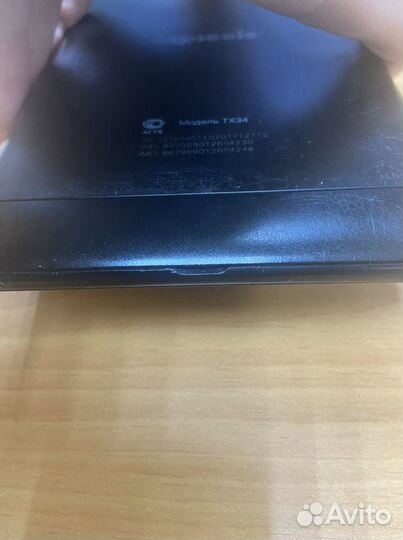 Планшет Irbis TX34