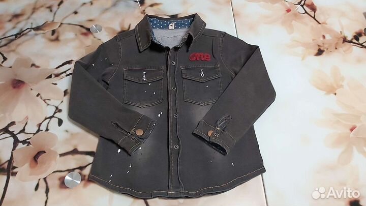 Джинсовая рубашка