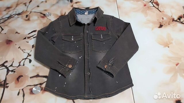 Джинсовая рубашка