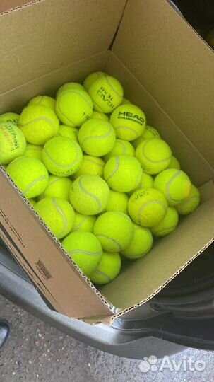 Теннисные мячи б/у