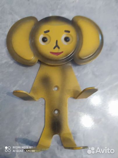 Игрушка чебурашка СССР (вешалка)