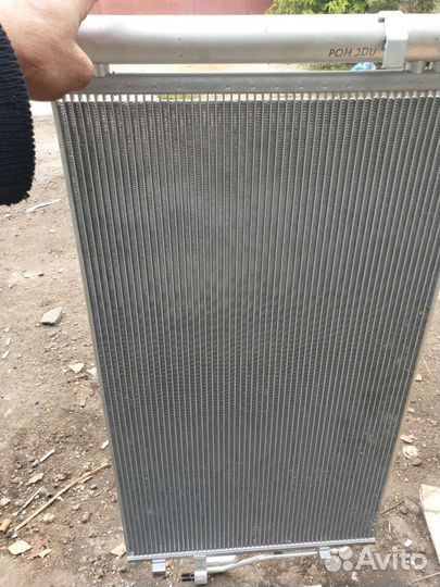 Радиатор кондиционера на киа хендай