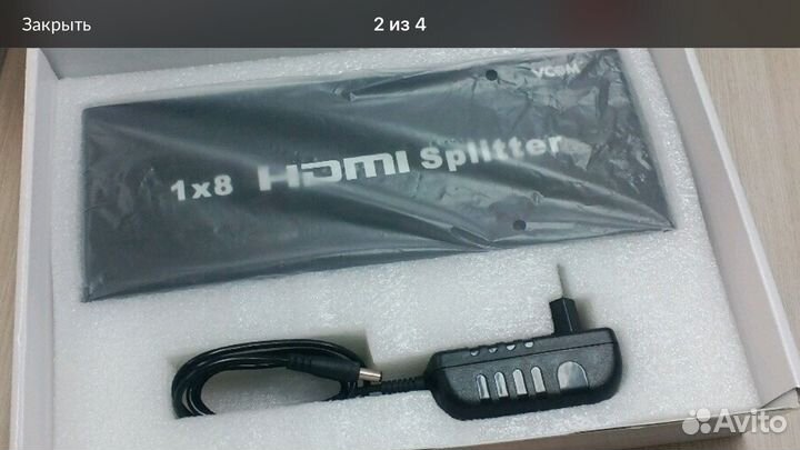 Сплиттер hdmi новый