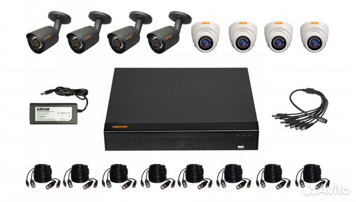 Видеонаблюдение №4 - продажа и монтаж