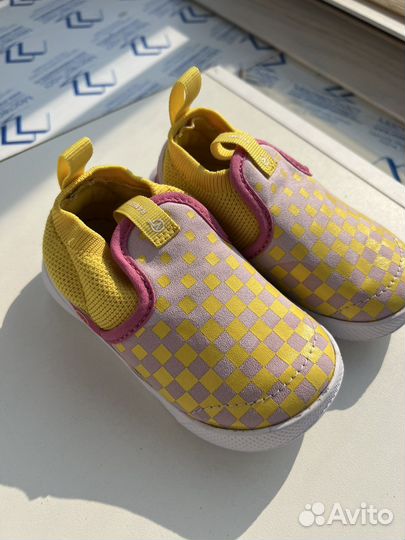 Кеды оригинал vans 14 см для девочки