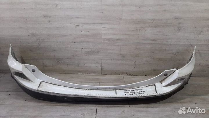 Бампер задний под парктроники Toyota Rav4 Ca40 С