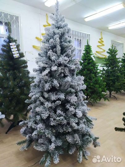 Ель искусственная заснеженная новая Iceland