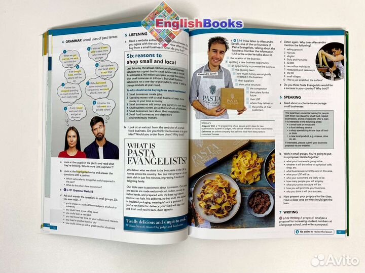 English file 4ed advanced комплект (sb,wb,cd)новый