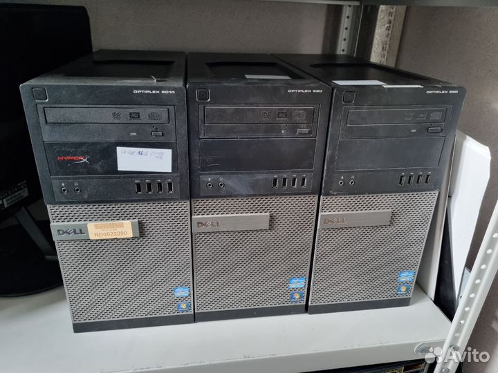 Офисные компьютеры Dell Optiplex на базе i7