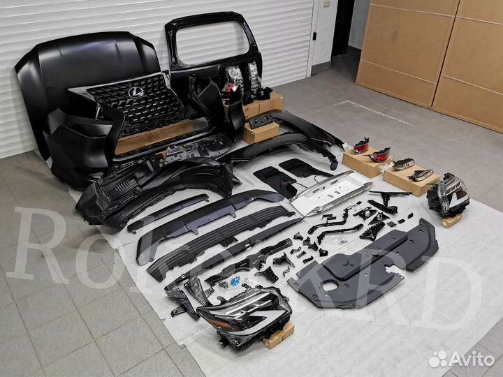 Рестайлинг обвес Prado 150 в Lexus GX460 2020